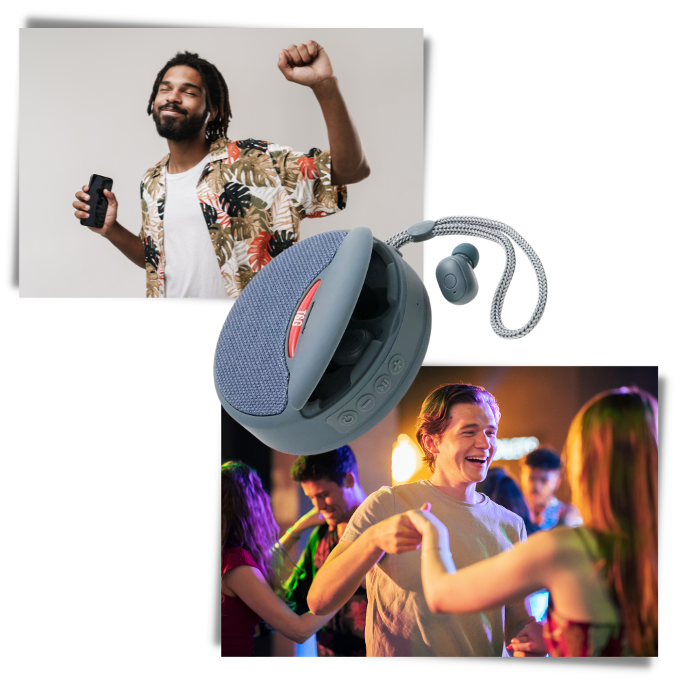 Fones de ouvido Bluetooth sem fio Imestou com design multifuncional, compatíveis com componentes de áudio.