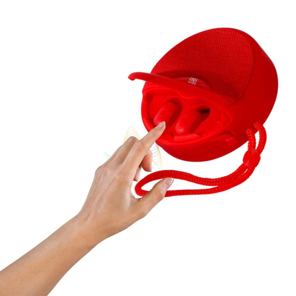Fones de ouvido Bluetooth sem fio da Imestou com controle inteligente, incluindo o case de carregamento na imagem.