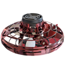 Brinquedo spinner volante vermelho da marca Harupink, brinquedo de atividade colorido com hélice giratória para crianças.