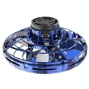 Brinquedo spinner volante azul da marca Harupink, brinquedo de atividade com design colorido para diversão infantil.