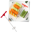 Faca de corte em espiral Betassfa para legumes, utensílio de cozinha para criar cortes decorativos e saudáveis.