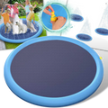 Piscina de plástico com jatos d'água para animais de estimação e crianças, ideal para diversão e higiene, marca Clberni.