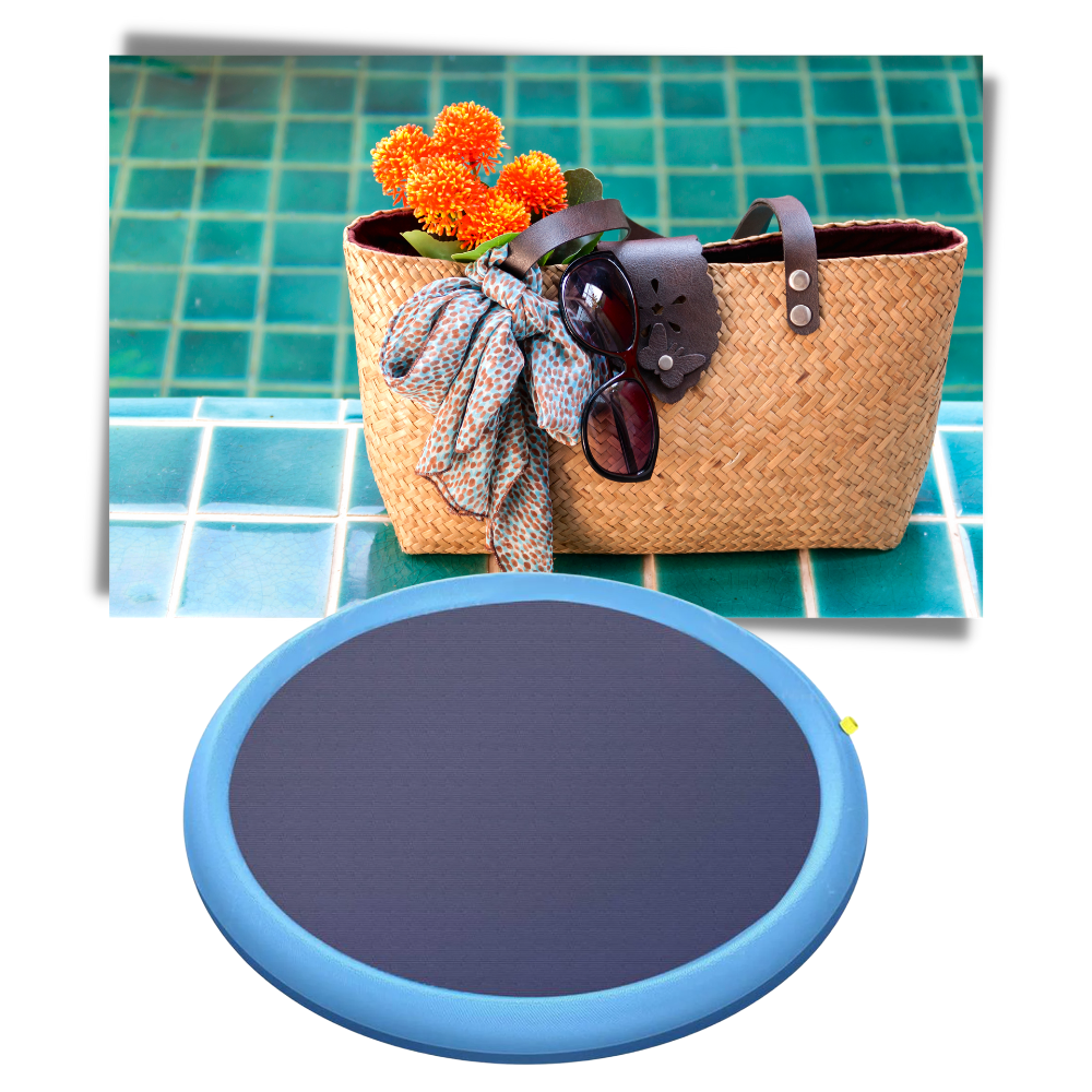 Balde de limpeza portátil Clberni com jatos d'água para animais de estimação e crianças, design dobrável e fácil de transportar.