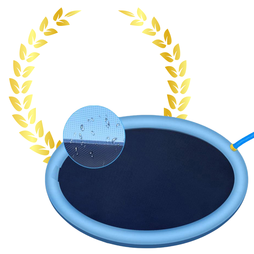 Piscina com jatos d'água para animais de estimação e crianças, material de toilettagem, resistente a vazamentos, marca Clberni