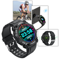Pulseira esportiva inteligente Eastjing com visor digital, mostrador colorido e fita ajustável para atividades físicas.