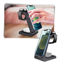Base de carregamento sem fio Chuyi para telefone, com suporte de alimentação, compatível com dispositivos móveis.