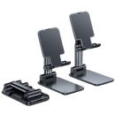 Suporte universal para telefone Yszodd, acessório de telefonia, suporte preto ajustável para smartphones.