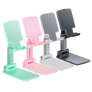 Suporte universal para telefone Yszodd em plástico, ajustável e compacto, ideal para facilitar o uso em mesas e escritórios.
