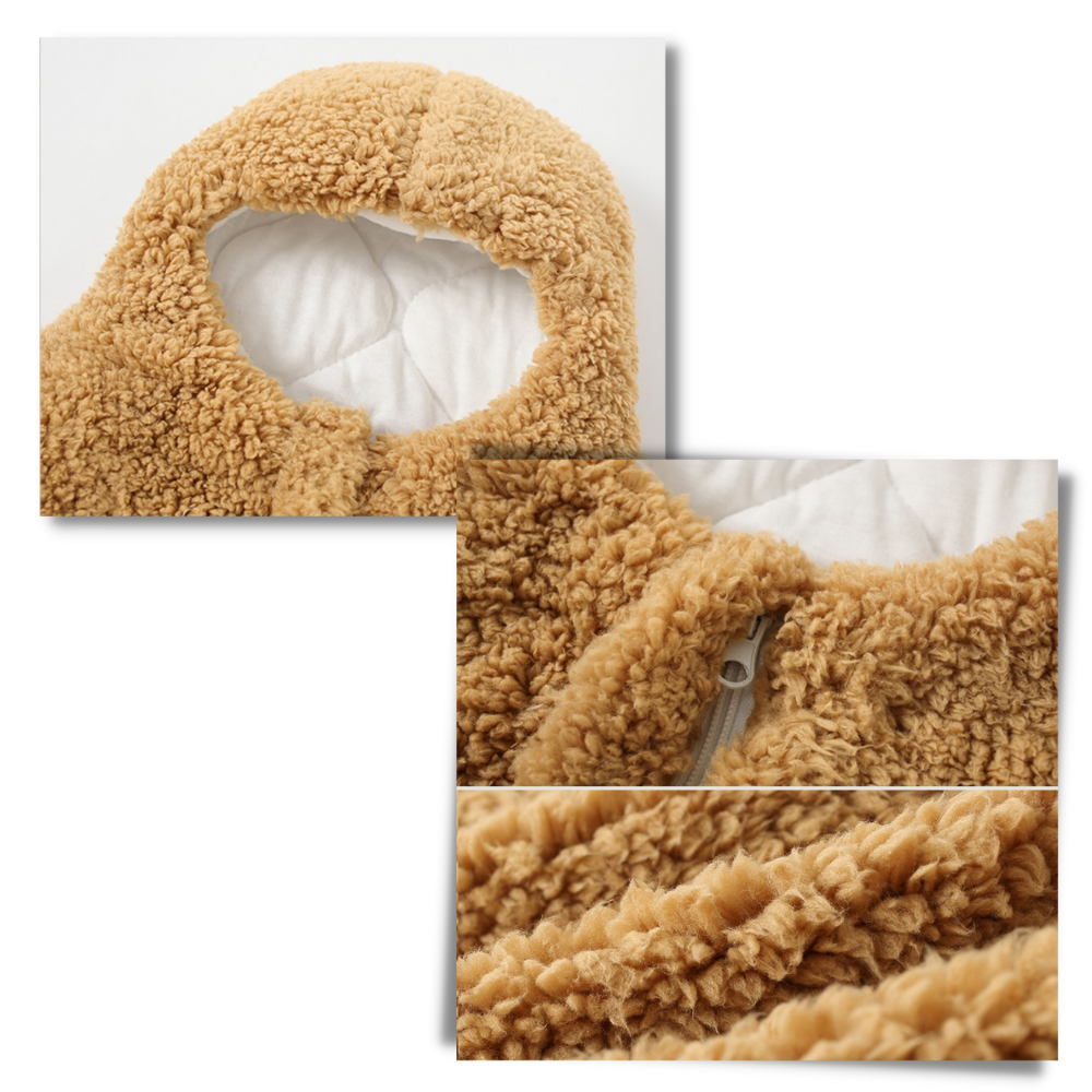 Saco de dormir para bebê estrela do mar, veste para bebês e crianças pequenas, marca Wicvik Kids.