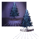 Corda de luzes de Natal em cascata da Lexi, decorativa para festas natalinas, com luzes brilhantes e efeito deslumbrante