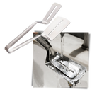 Espátula e pinças de aço inoxidável Jisheng, utensílios de cozinha resistentes ao lavar louça, para preparo de alimentos.