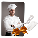 Espátula e pinças de aço inoxidável Jisheng para cozinha, utensílios duráveis e resistentes para cozinhar e servir alimentos.