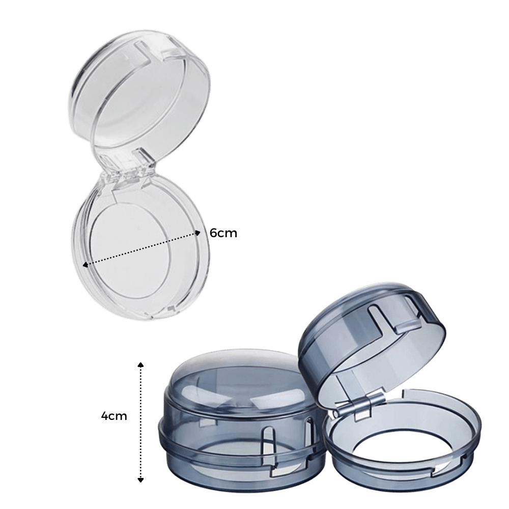 Proteções universais para cooktop da Eeekit, acessórios pequenos de eletrodomésticos com design resistente e ajustável.