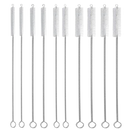 Conjunto de 10 escovas de limpeza para palha, tamanho 10mm, usadas para manutenção doméstica e limpeza especializada
