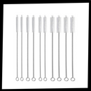 Conjunto de 10 escovas de limpeza para palha para uso doméstico, feitas de material resistente para facilitar a limpeza.