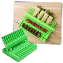 Ustensil de barbecue Banggood para espetinhos e kebabs com design multifuncional, feito de material resistente, ideal para churrasco ao ar livre.
