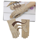 Luot Gants elegantes de algodão anti-UV, confortáveis, com design sofisticado para proteção solar e estilo.