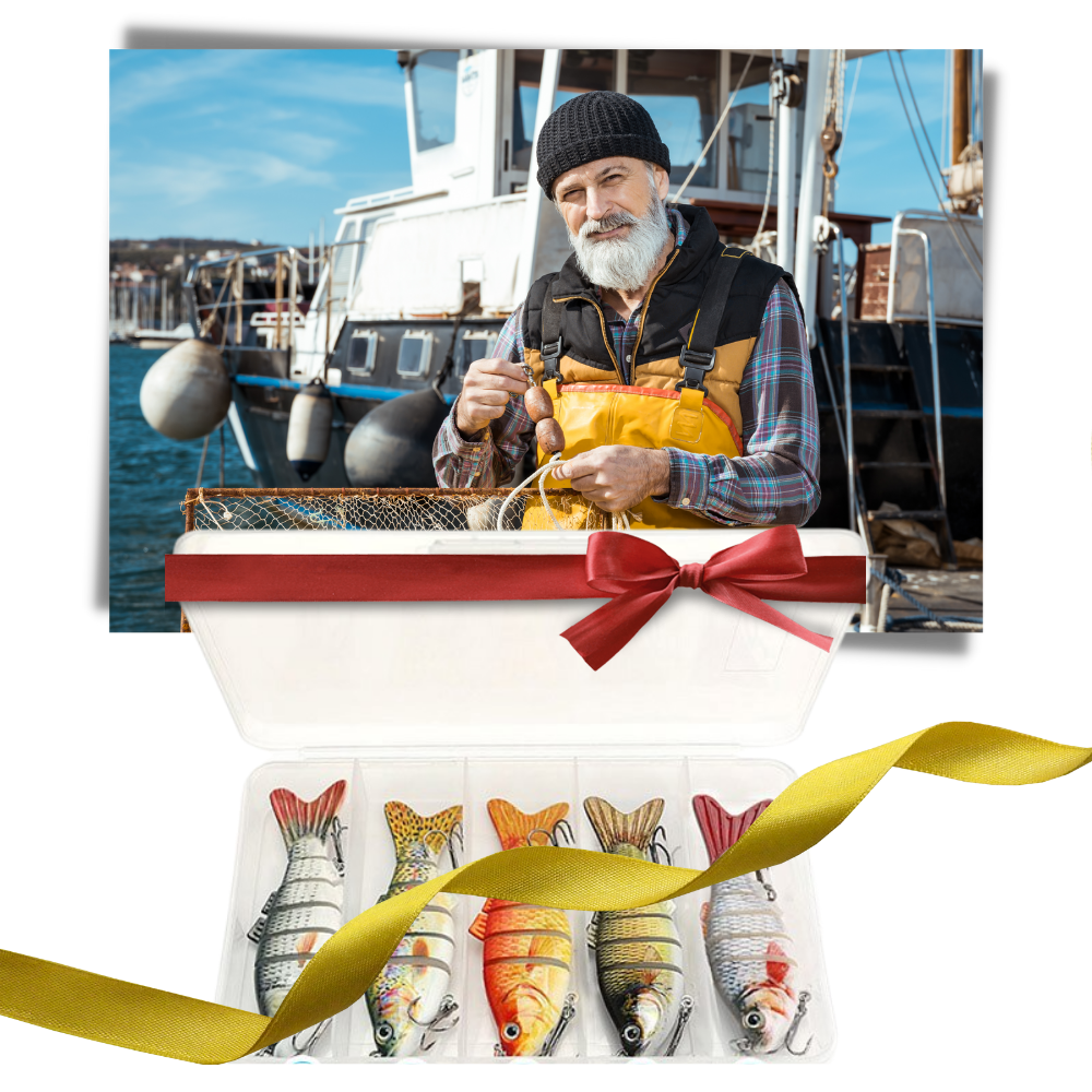 Conjunto de 27 iscas artificiais tipo wobler para pesca, marca Cnmf, exibidas em imagem com detalhes de cores e tamanhos