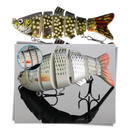 Conjunto de iscas artificiais Wobbler para pesca, marca Cnmf, com iscas que parecem peixes reais.