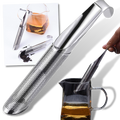 Filtro de chá em aço inoxidável Tika, utensílio de cozinha para infusão de chá, com malha fina e durável.