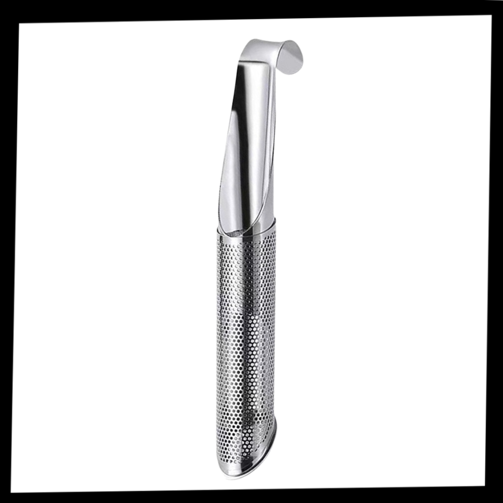 Filtro de chá em aço inoxidável Tika, utensílio de cozinha para preparar chá com malha fina e durável.