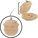 Caixa de dentes de bebê em madeira da Lnkoo, ideal para guardar os dentes de bebês e pequenos.