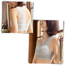 Soutien-gorge sem costura e renda respirável da Glamorise, com detalhes delicados e design confortável.