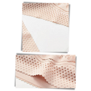 Soutien-gorge sem costura de renda respirável da Glamorise, com tecido elástico e design confortável para uso diário.