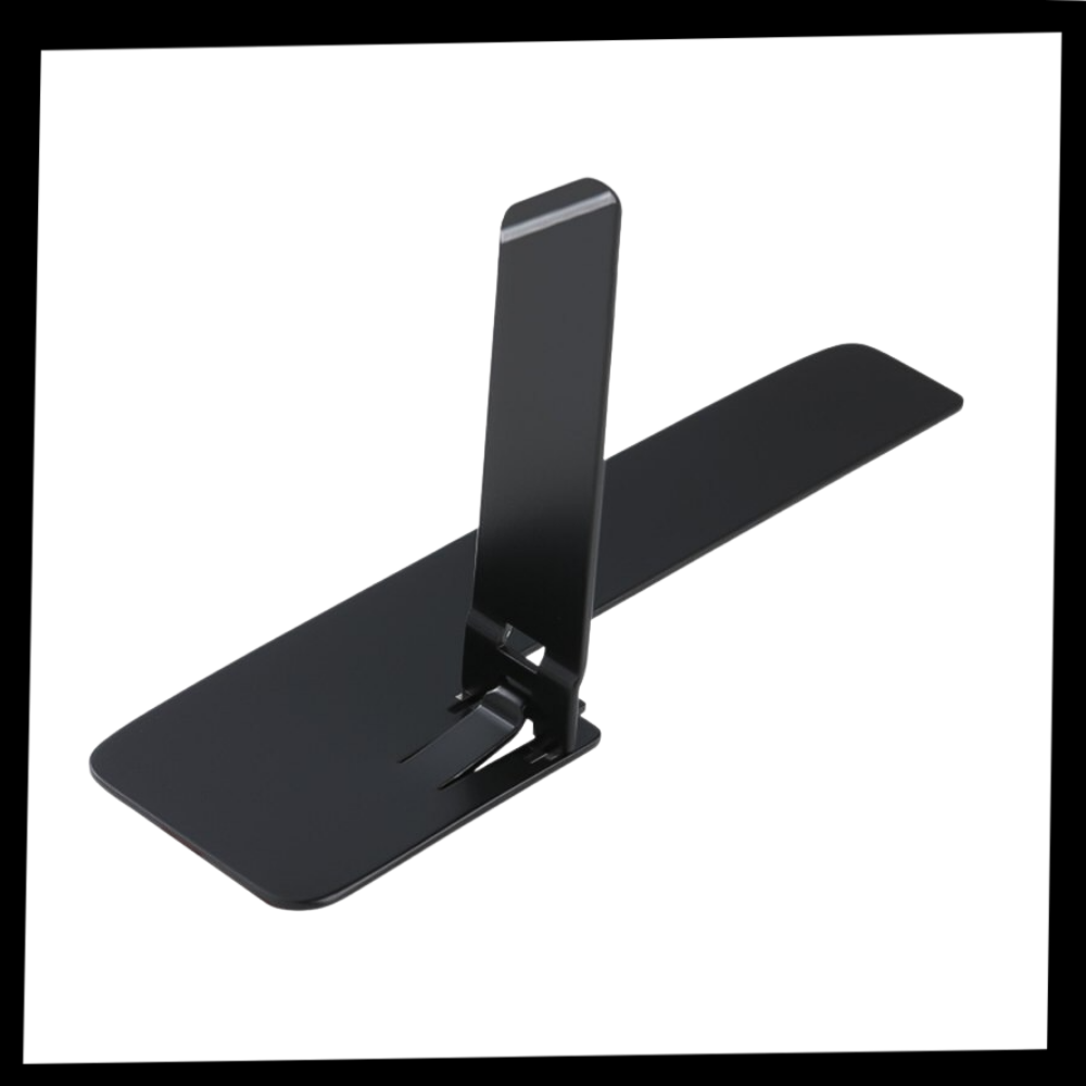 Suporte de telefone em metal ultra-fino Meoilce, compatível com diversos modelos de smartphones, compacto e resistente.