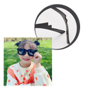 Óculos de sol Pixel Mode da Mypartyshirt com armação confortável e lentes modernas, ideal para estilo casual e proteção solar.