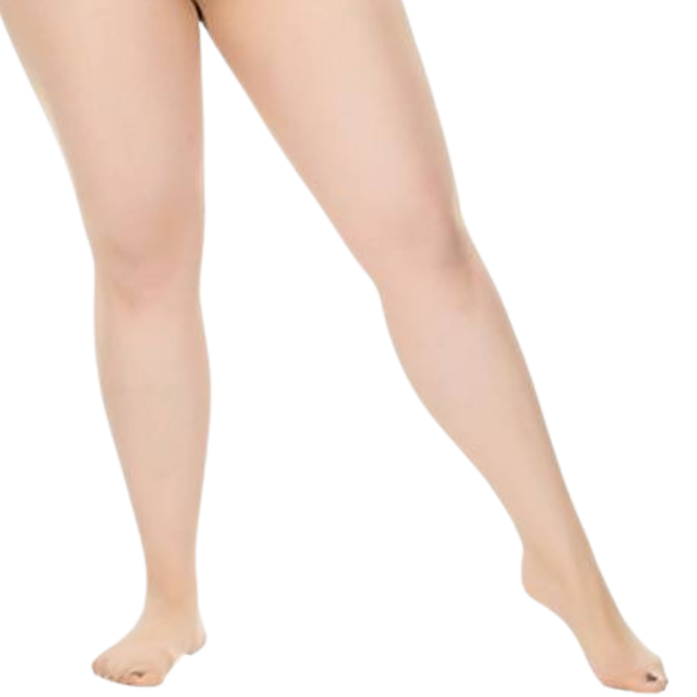 Meia-calça modeladora elicatriz da Unique Bargains, cor pêssego, visual elegante e com efeito de modelagem instantânea.