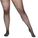 Meia-calça modeladora preta da Unique Bargains, ganha corpo e modela a silhueta instantaneamente, vestuário íntimo confortável.