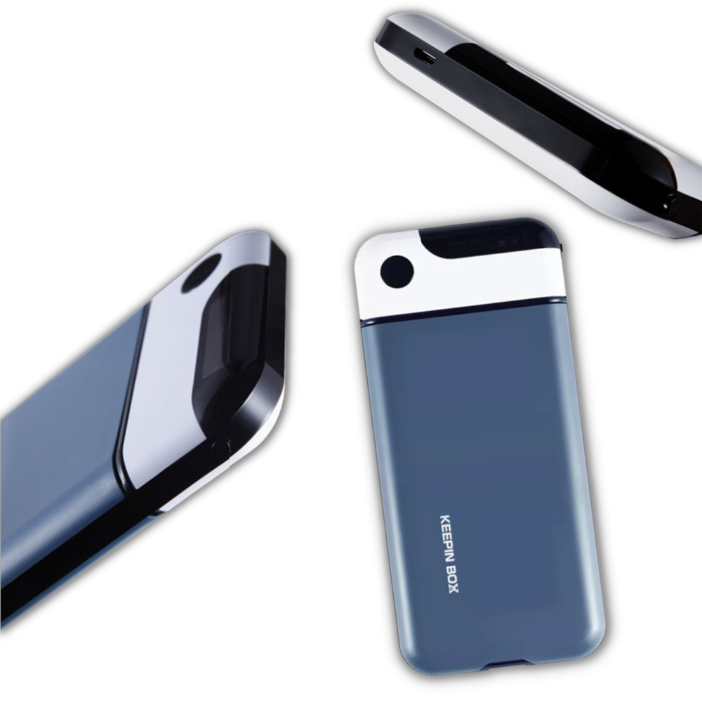 Caixa de bloqueio para smartphone Focusai, proteção e segurança para dispositivos móveis, aplicação versátil em telefonia.