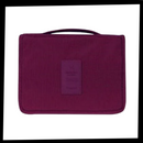 Necessaire de viagem Pinkdeer para cosméticos, bolsa de toilette portátil com compartimentos para produtos de beleza.