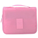 Necessaire de viagem Pinkdeer para cosméticos e produtos de higiene, com compartimentos internos para organização.
