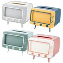 Distributeur de lenços com suporte para celular da Universal, utensílio de cozinha com compartimento para papel e espaço para telefone