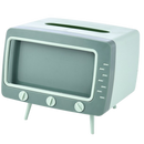 Distributeur de mouchoirs Universal avec support pour téléphone, accessoire pratique pour cuisine et espace de vie.