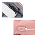 Mochila de viagem multifuncional Bjlfs com compartimentos espaçosos e alças ajustáveis, ideal para atividades ao ar livre.