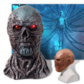 Máscara de látex Vecna da Belita, com detalhes assustadores e realistas, ideal para fantasia ou cosplay de horror.