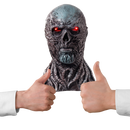 Máscara de látex Vecna da Belita, máscara detalhada de personagem assustador com acabamento realista, ideal para fantasia e cosplay.