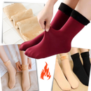 Conjunto de três pares de meias térmicas da Dependable Industries, feitas de material felpado para aquecimento e conforto.