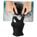 Soutien-gorge-gaine multifuncional da Shapeager, confortável, durável e compatível com lavagem à mão, ideal para modelar a silhueta.