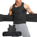 Cinturão de sauna para homens da Comfree, ideal para treino e fitness, feito de material fácil de usar e ajustável.