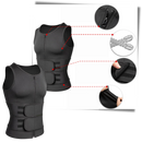 Cinturão de sauna para homens da Comfree, ideal para treino e fitness, exibido em imagem com acabamento de alta qualidade.