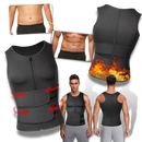 Faixa de sauna masculina Comfree para treinamento e fitness, feita de material elástico, usada na cintura durante exercícios.