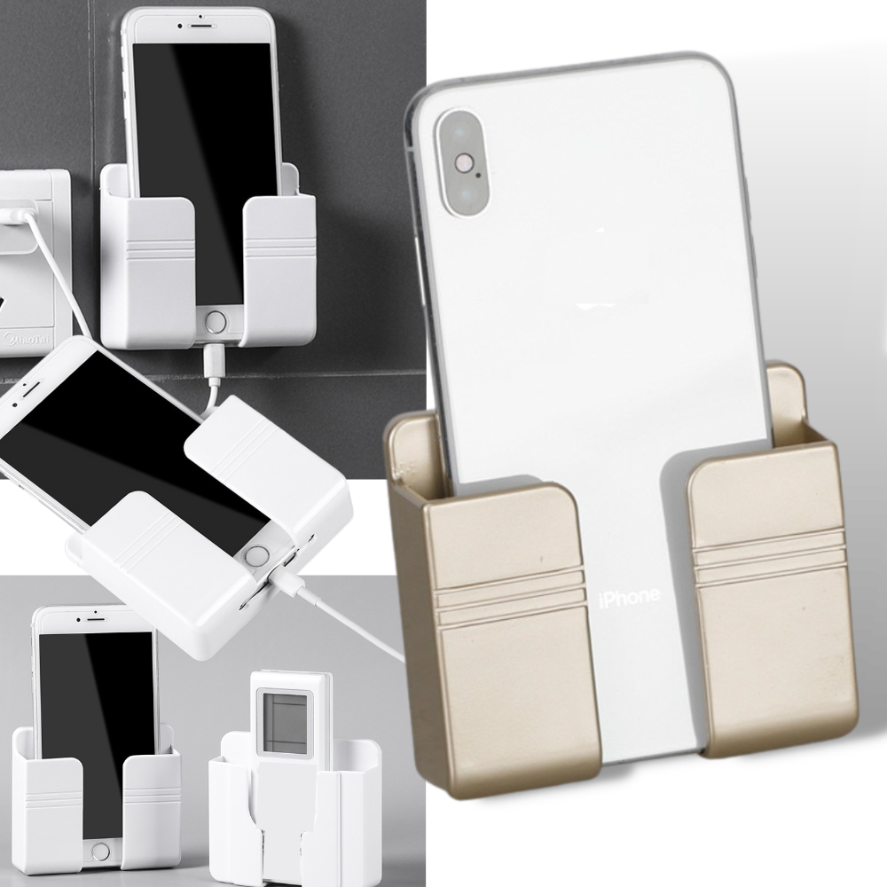 Suporte mural adesivo para telefone Bescita, fixação prática na parede, ideal para dispositivos móveis, visualizado na imagem 27WALLBOX.png.