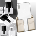 Suporte mural adesivo para telefone Bescita, fixação prática na parede, ideal para dispositivos móveis, visualizado na imagem 27WALLBOX.png.