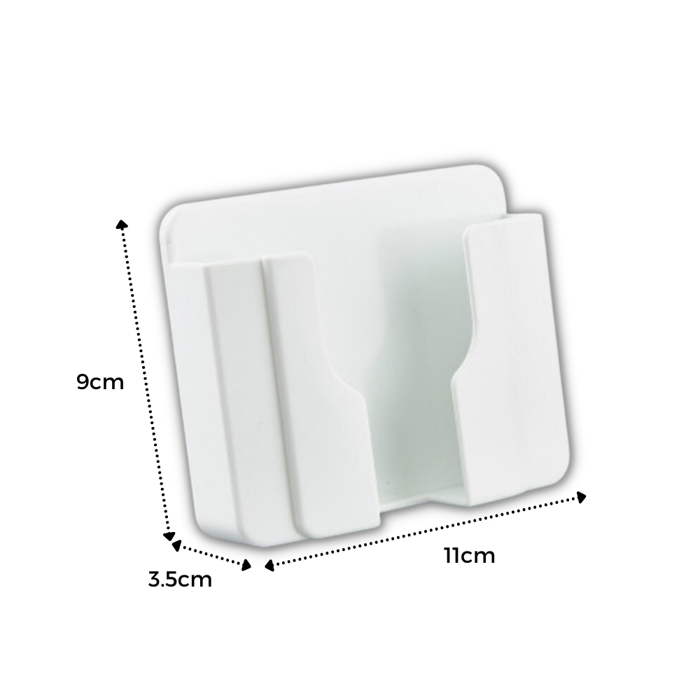 Suporte mural adesivo para telefone Bescita, fixação prática e segura para dispositivos móveis, suporte de telefonia moderna.