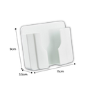 Suporte mural adesivo para telefone Bescita, fixação prática e segura para dispositivos móveis, suporte de telefonia moderna.