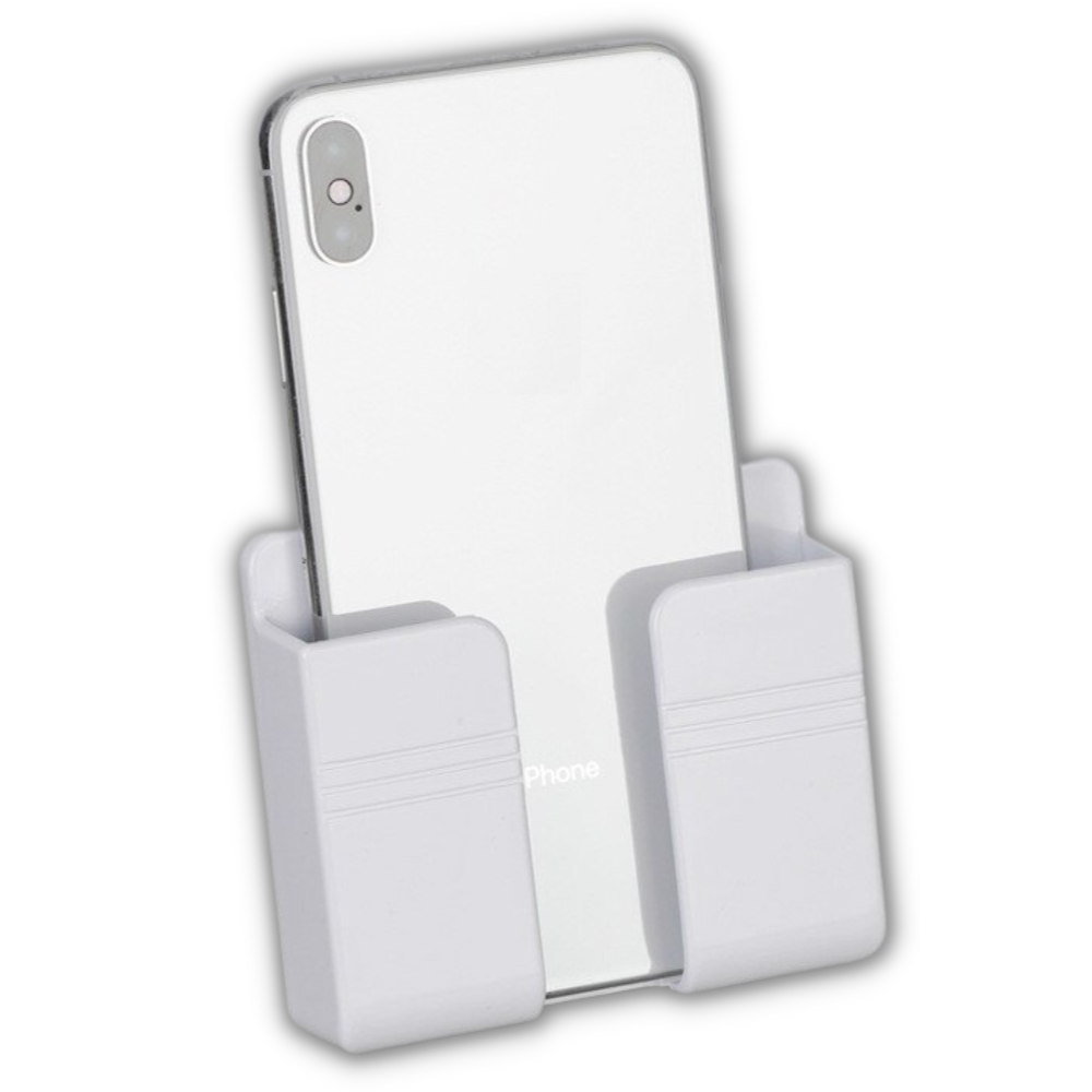 Suporte mural adesivo Bescita para telefone, fixação fácil na parede, ideal para organizar dispositivos móveis em ambientes internos